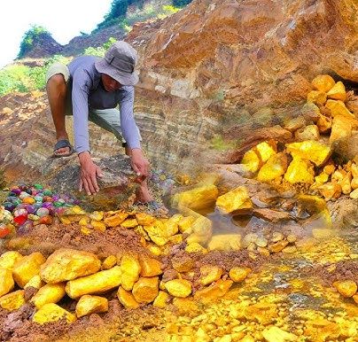 Artisanal Sluice Extraction